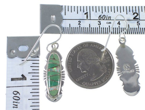 Turquoise And Opal Southwest Earrings EX41133