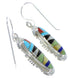Southwestern Multicolor Inlay Earrings EX41145