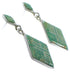 Turquoise And Genuine Sterling Silver Earrings EX44796