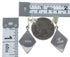 Tiger Eye And Multicolor Inlay Silver Earrings EX44809