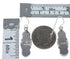 Southwest Jewelry Silver Turquoise Inlay Hook Dangle Earrings AX48824