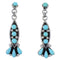 Sterling Silver Southwest Turquoise Earrings CX46368