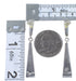 Sterling Silver Multicolor Southwestern Post Dangle Earrings AX49069