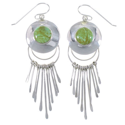 Sterling Silver And Turquoise Earrings CX46537
