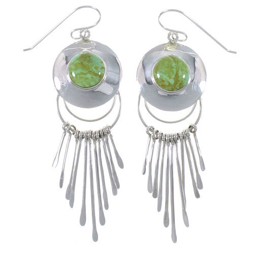 Sterling Silver And Turquoise Earrings CX46537
