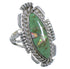 Southwestern Turquoise And Opal Silver Ring Size 4-3/4 TX45594