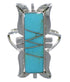 Turquoise And Silver Southwest Ring Size 4-3/4 EX44228