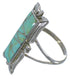 Southwestern Turquoise And Silver Ring Size 7 EX44247