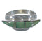 Southwest Turquoise And Genuine Sterling Silver Ring Size 7 YX89638