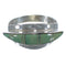 Southwest Turquoise And Silver Ring Size 5 YX89634