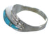 Southwest Sterling Silver Turquoise Ring Size 5-1/4 EX44927