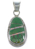 Turquoise Opal Inlay Southwest Pendant PX42964