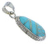 Southwest Opal And Turquoise Pendant PX42968