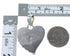 Southwest Authentic Sterling Silver Heart Turquoise Pendant PX43004