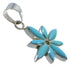 Turquoise Jewelry Southwest Sterling Silver Pendant PX43014