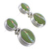 Opal Turquoise Inlay Post Dangle Earrings Jewelry CX45883