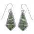 Southwestern Turquoise And Opal Inlay Earrings CX45338