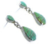 Turquoise Southwest Sterling Silver Earrings CX45478