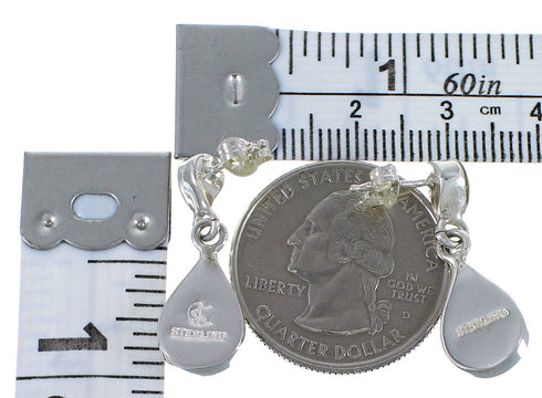 Turquoise Jewlery Sterling Silver Post Earrings CX45479