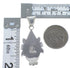 Multicolor Sterling Silver Southwest Pendant EX44430