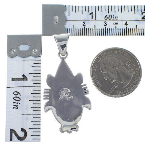 Sterling Silver Southwest Multicolor Pendant EX44431