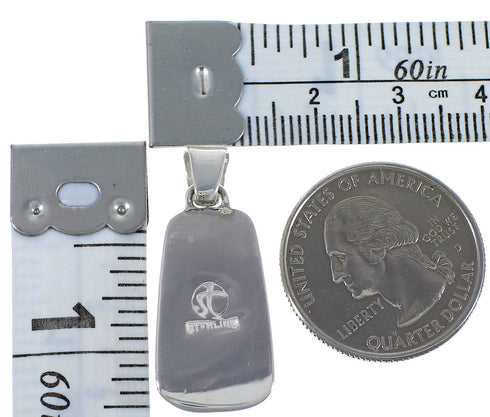 Multicolor Inlay And Silver Southwest Pendant EX44459