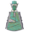 Turquoise And Opal Genuine Sterling Silver Pendant EX44360