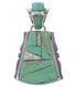 Turquoise And Opal Genuine Sterling Silver Pendant EX44360