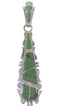 Turquoise And Opal Inlay Silver Pendant EX44389