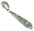 Turquoise And Opal Inlay Silver Pendant EX44389