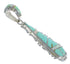 Southwestern Turquoise Opal Silver Pendant EX44390