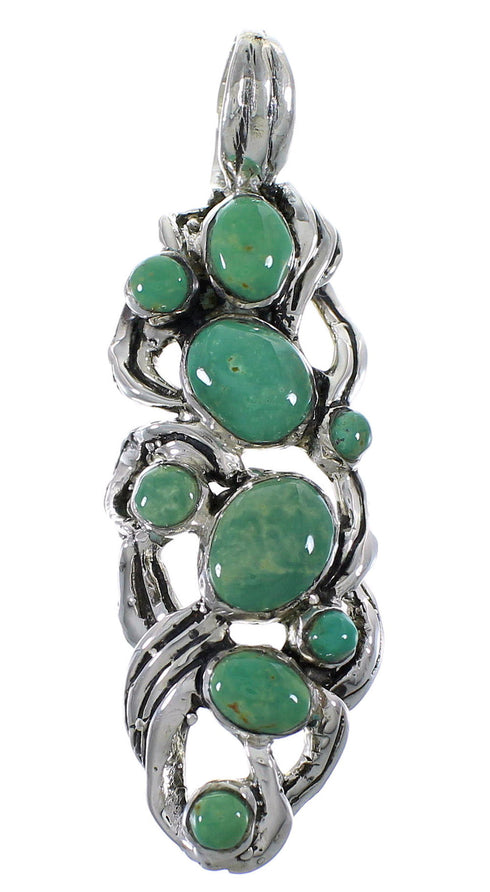 Silver Jewelry Turquoise Pendant AX48994
