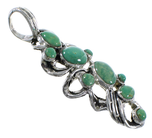 Silver Jewelry Turquoise Pendant AX48994