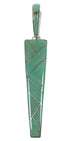 Genuine Sterling Silver Turquoise Pendant CX46216