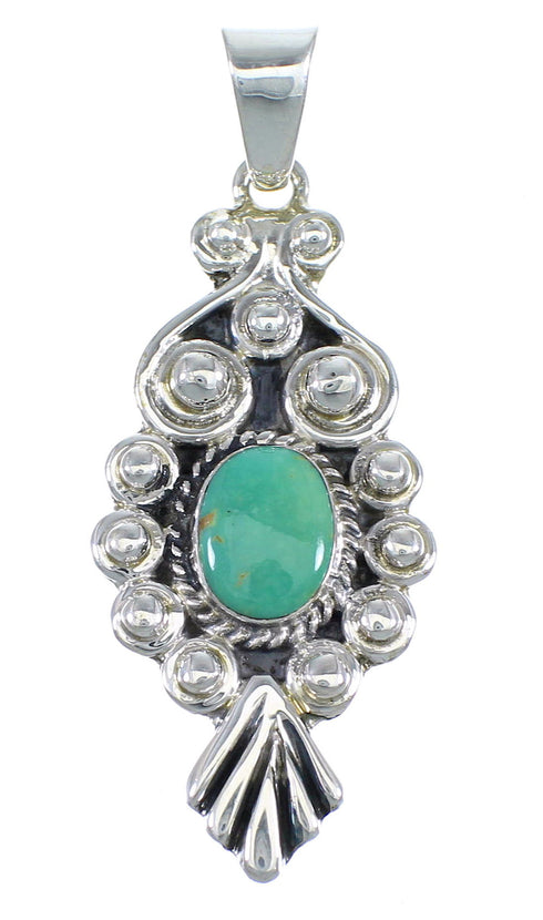 Sterling Silver Turquoise Jewelry Pendant CX46070
