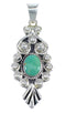 Sterling Silver Turquoise Jewelry Pendant CX46070
