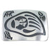 George Phillips Hopi Bear Bear Paw Sterling Silver Belt Buckle EX48116