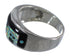 Native American Design Silver Multicolor Ring Size 7-1/2 JW65716