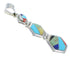 Southwest Multicolor Genuine Sterling Silver Pendant CX47232