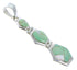 Turquoise And Opal Inlay Sterling Silver Pendant CX47244