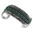 High Quality Silver Water Waves Turquoise Cuff Bracelet CX47610