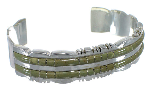 Turquoise High Quality Sterling Silver Cuff Bracelet CX47648