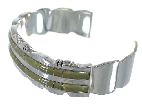 Turquoise High Quality Sterling Silver Cuff Bracelet CX47648