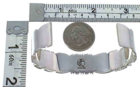 Turquoise High Quality Sterling Silver Cuff Bracelet CX47648