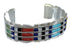 Southwest Multicolor Silver High Quality Cuff Bracelet CX47681