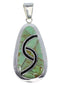 Southwestern Silver Turquoise Pendant AX47873