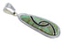 Southwestern Silver Turquoise Pendant AX47873