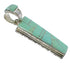 Turquoise Jewelry Sterling Silver Pendant AX47900