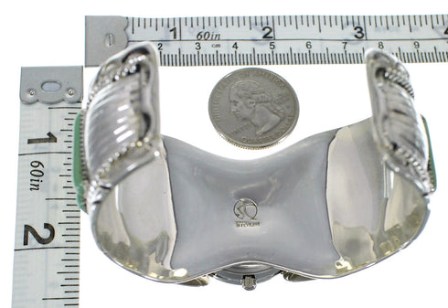 Turquoise Southwest Jewelry Sterling Silver Cuff Watch CX47867