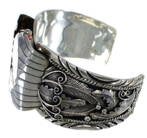 Southwest Authentic Sterling Silver Cuff Watch CX47943